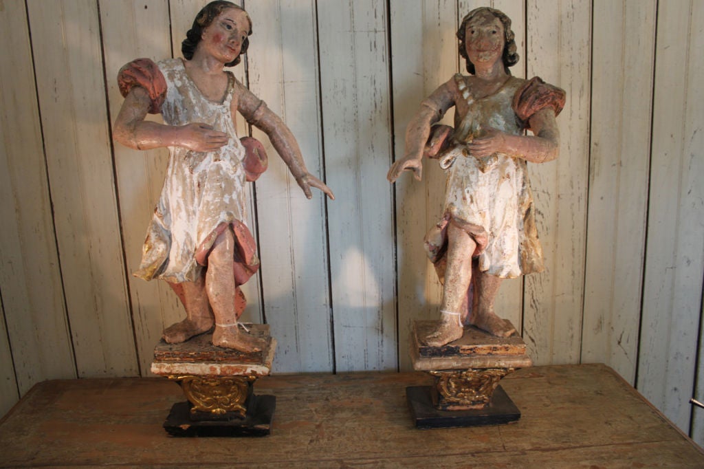 Wooden Cherubs