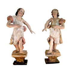 Wooden Cherubs