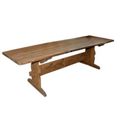Antique Swedish Stretcher Table