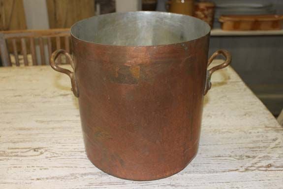 19th Century Set of Vintage Copper Pots - Cook Ware For Sale
