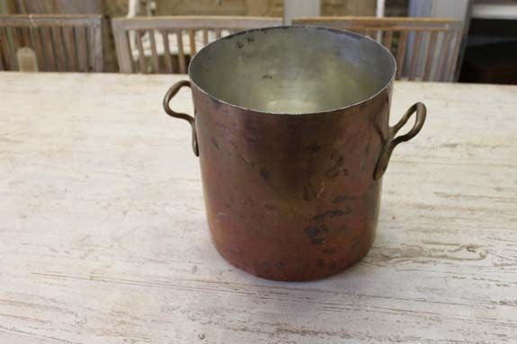 Set of Vintage Copper Pots - Cook Ware For Sale 1