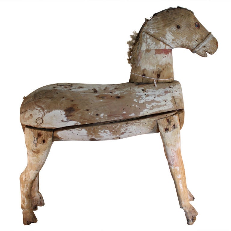 Wooden Horse For Sale at 1stDibs