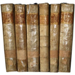 Antique Assortment of Italian Vellum Books