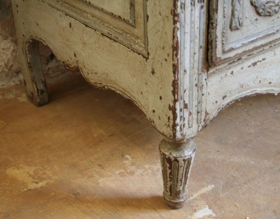 French Dresser with a Faux Marble Top For Sale 1