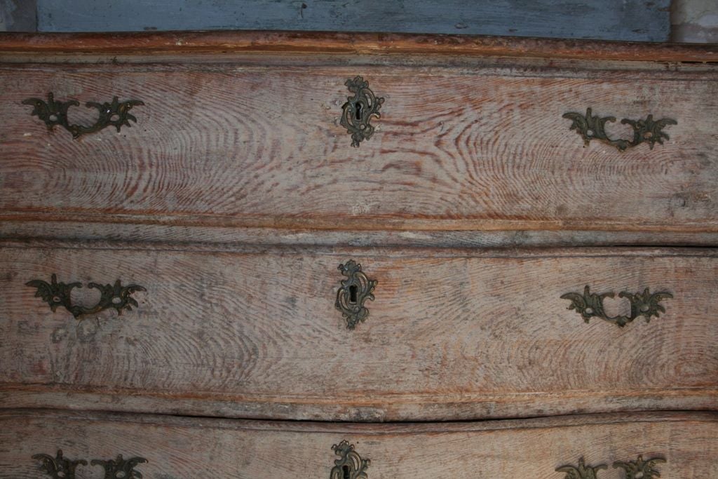 18th Century and Earlier Swedish Rococo Chest For Sale