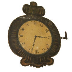 Wonderful Metal Clock Sign