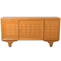 Side cabinet in oak in the style of Arbus, France circa 1940
