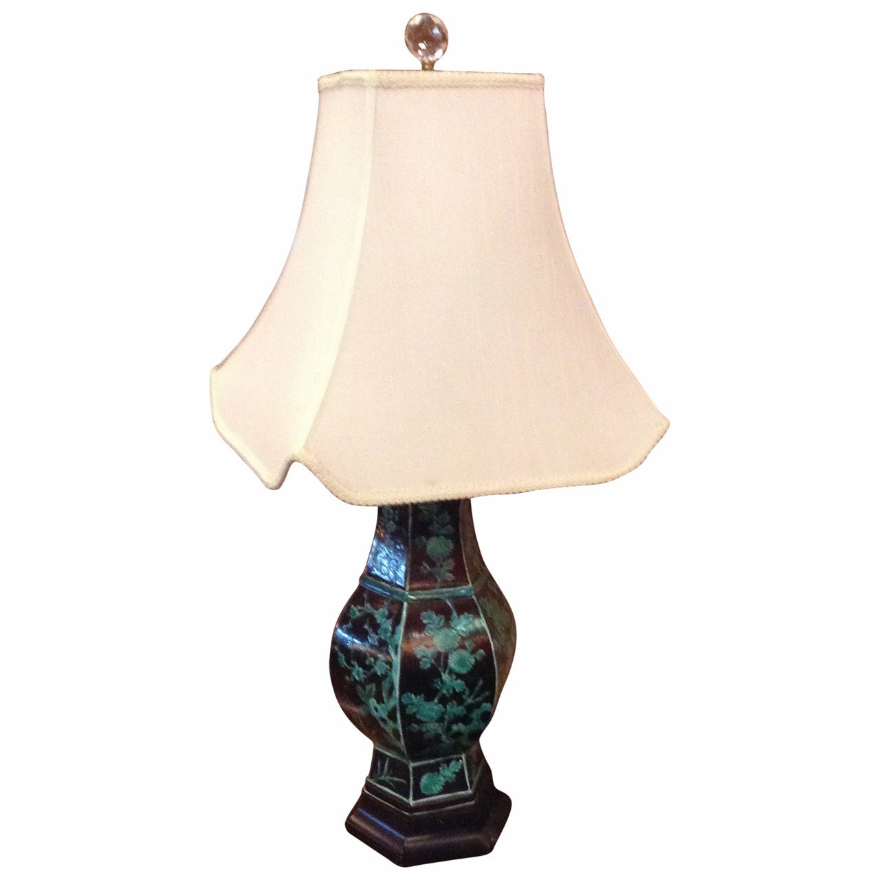 Asian Vintage Lamp For Sale