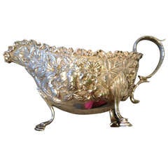 S. Kirk 
Son Sterling Repouse Gravy/Sauce Boat