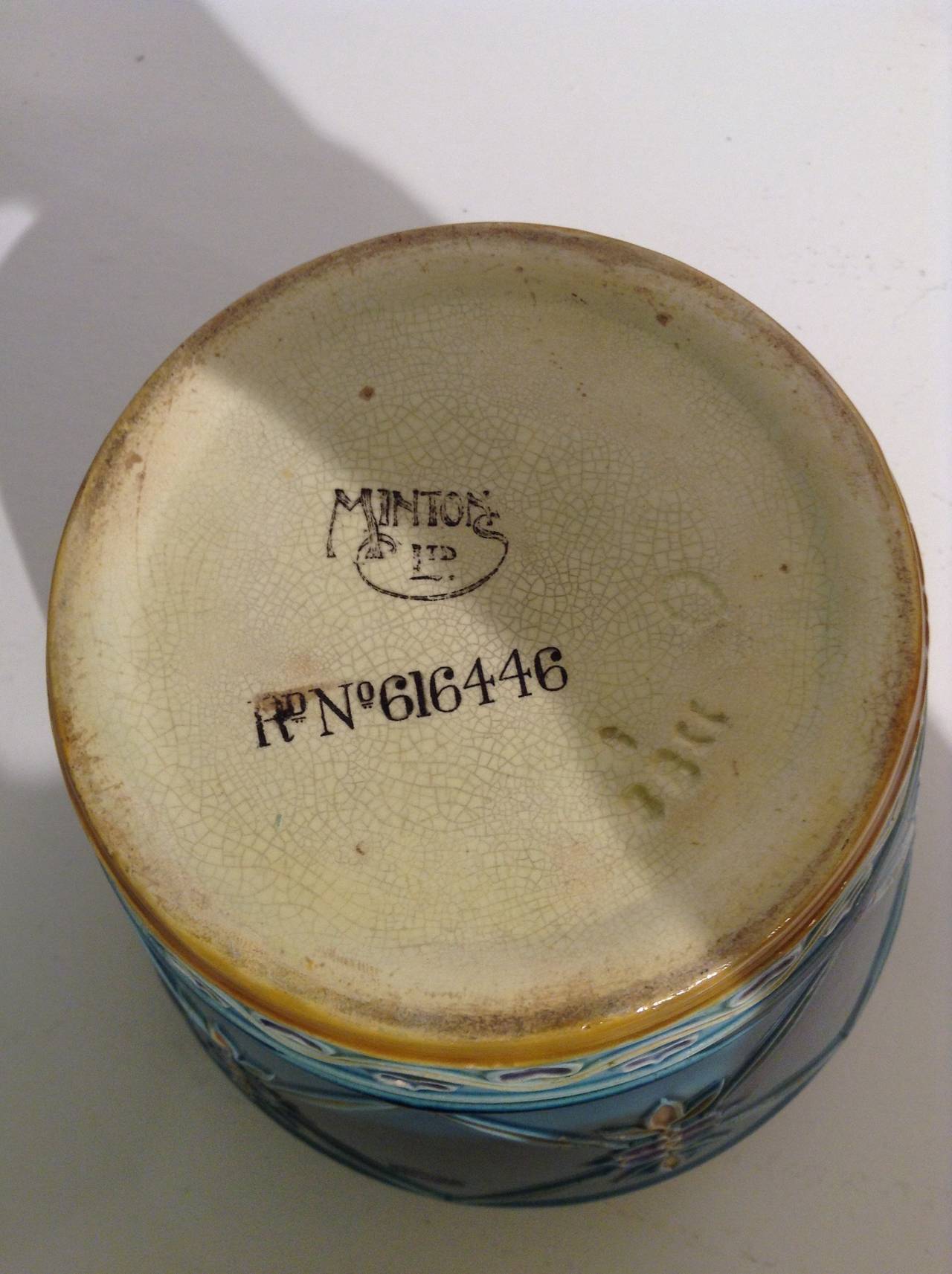 Minton Majolica Sessionists Jardinere