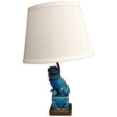 Chinese Foo Dog Lamp