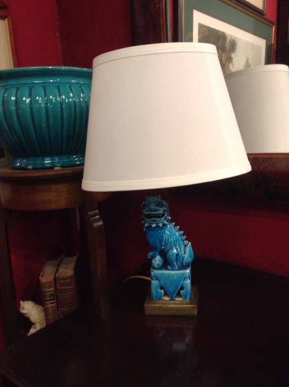 Chinese Foo Dog Lamp