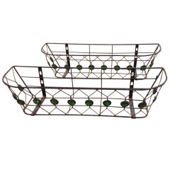 Pair of Wirework Window Boxes