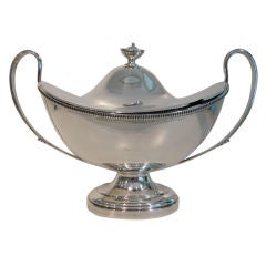 English Sheffield Soup Tureen