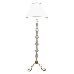 "Venetian" Glass Standard Lamp