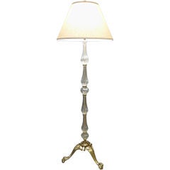 "Venetian" Glass Standard Lamp