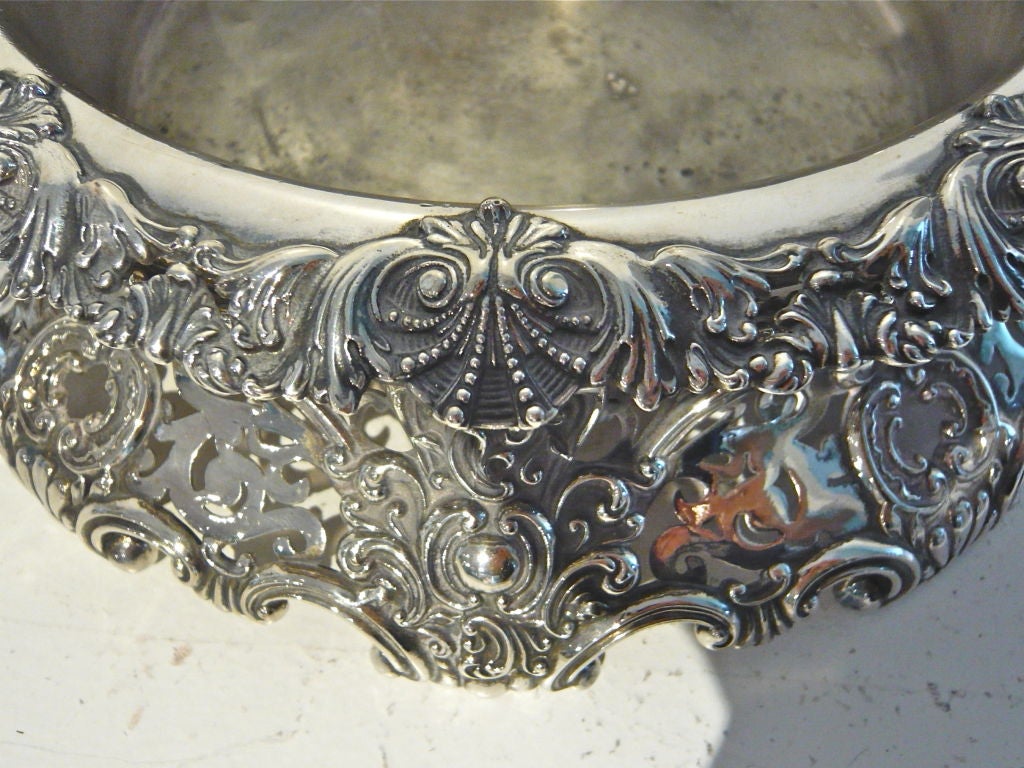 20th Century Late Victorian Period Silverplate Centerpiece For Sale