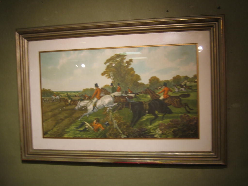 J.F.HERRING FRAMED PRINT