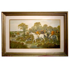 J.F.HERRING FRAMED PRINT