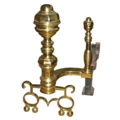 Brass Andirons