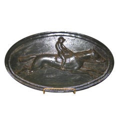 Jockey Plaque