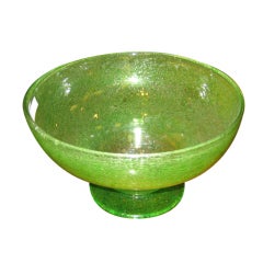 Antique Art Glass Bowl