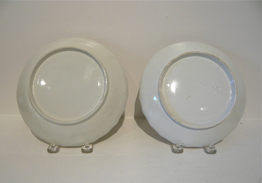 Pair of Early 19th Century English Porcelain Plates For Sale 6