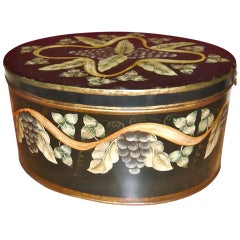 Extra Extra Large Handpainted Toleware Storage Box