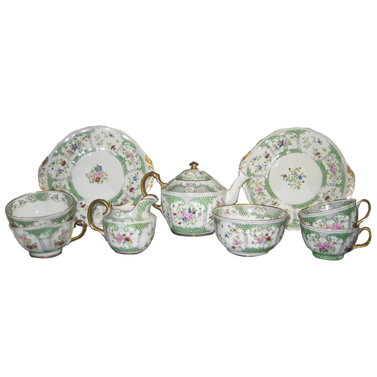 Adderley Fine Bone China 42 Piece Teaset at 1stDibs