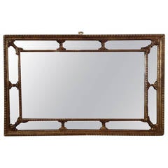 Gilt Framed Rectangular Mirror