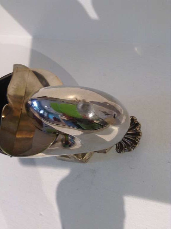 English Silver Plated Spoon Warmer In Good Condition For Sale In Middleburg, VA
