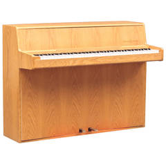 Danish Modern 1960s Oak Piano by Andreas Christensen
