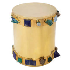 Bejeweled Banded Stool