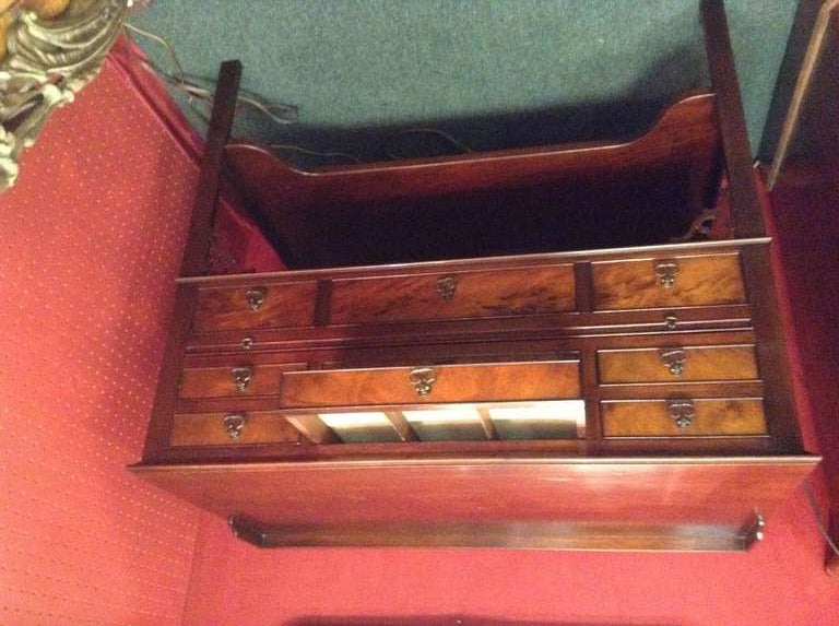 Pair of Chinese Chippendale Mahogany Chests by Potthast In Excellent Condition In Middleburg, VA