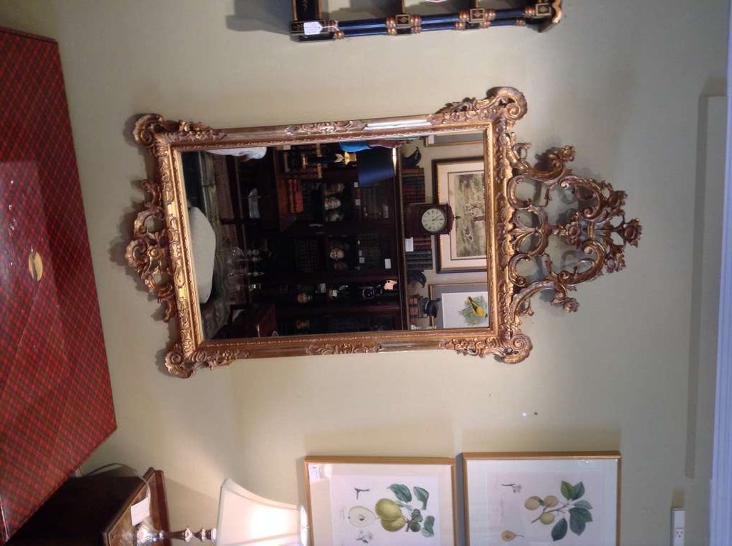 Italian Chippendale Style Gilt Mirror