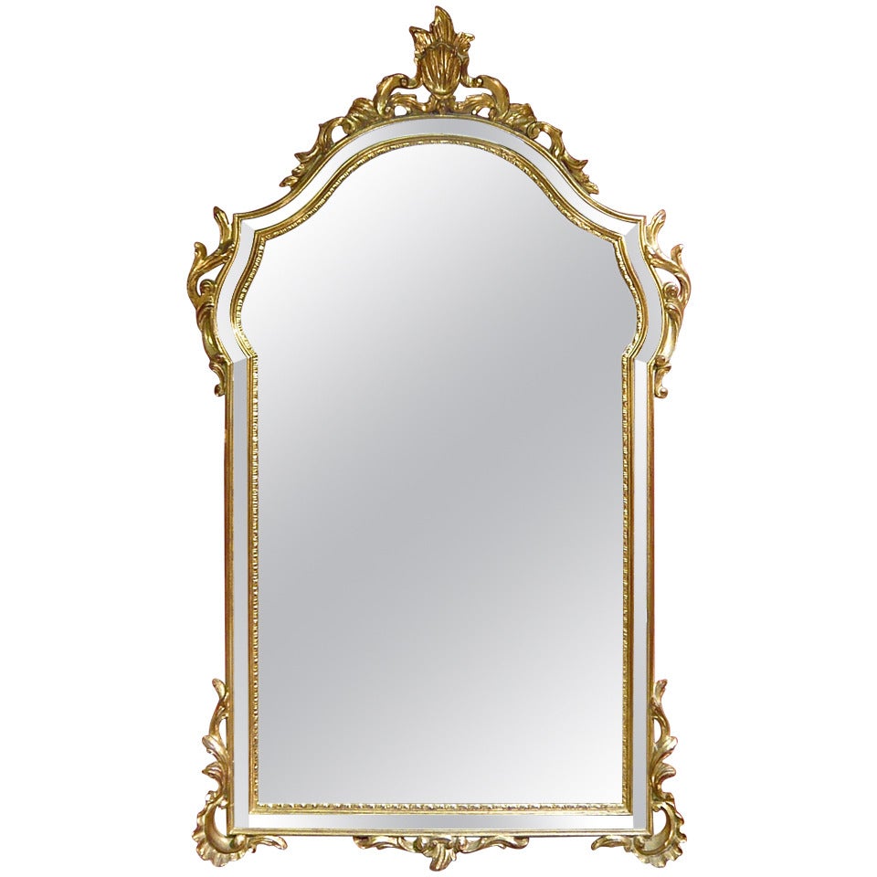 Glamorous Hollywood Regency Mirror