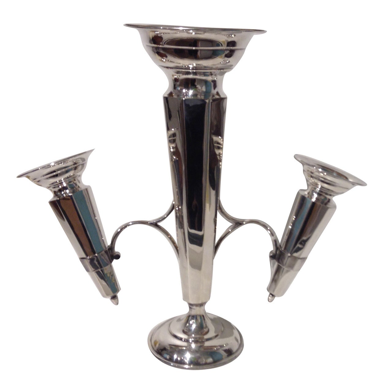 English Silver Plated  Epergne
