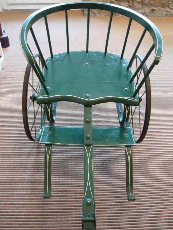 Wood ENGLISH CHILD'S ANTIQUE DOG CART