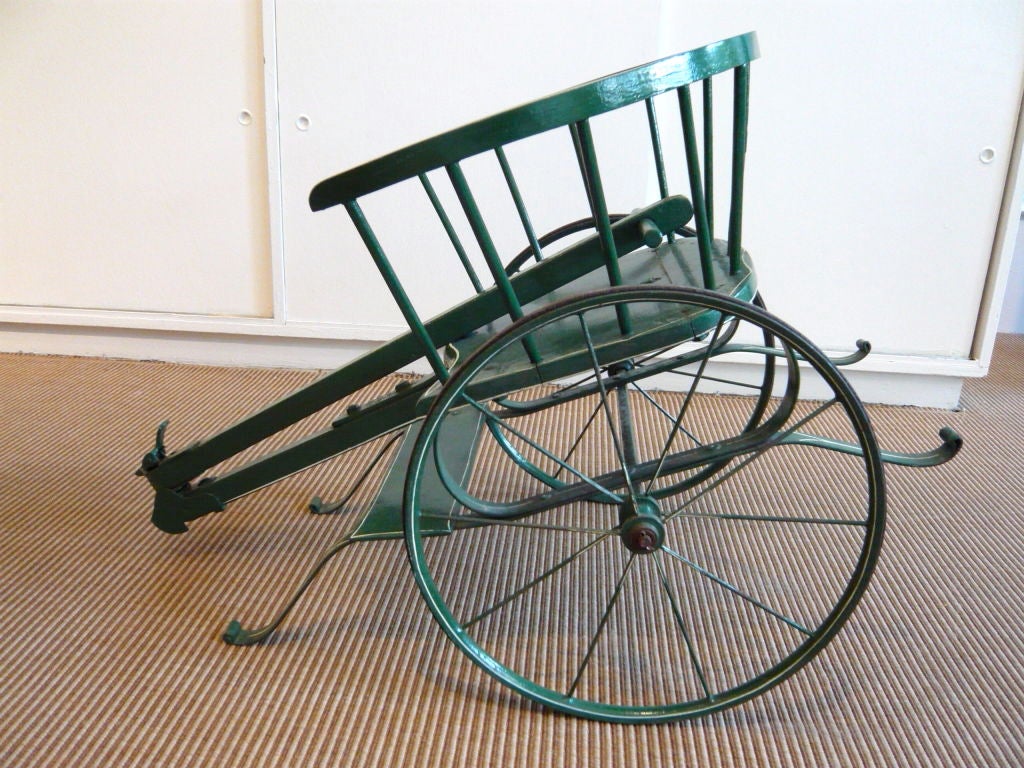 ENGLISH CHILD'S ANTIQUE DOG CART 2