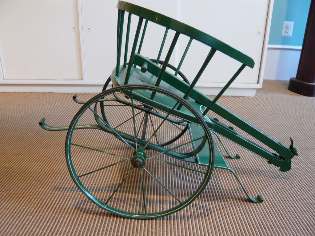ENGLISH CHILD'S ANTIQUE DOG CART 3