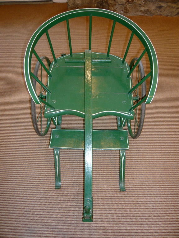 ENGLISH CHILD'S ANTIQUE DOG CART 4