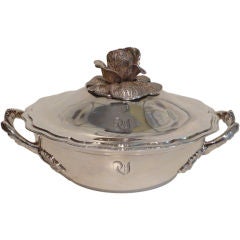 French Silver Serving Dish