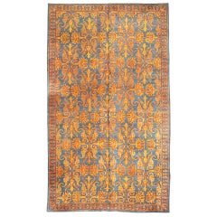 Rare Antique Oversize 19th Century Tibetan Carpet