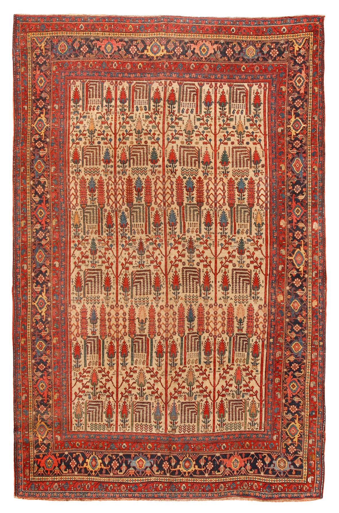 Antique Bidjar Carpet For Sale