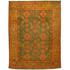 Antique Oushak Carpet 5