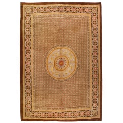 Antique Oversize Late 19th Century French Savonnerie Carpet