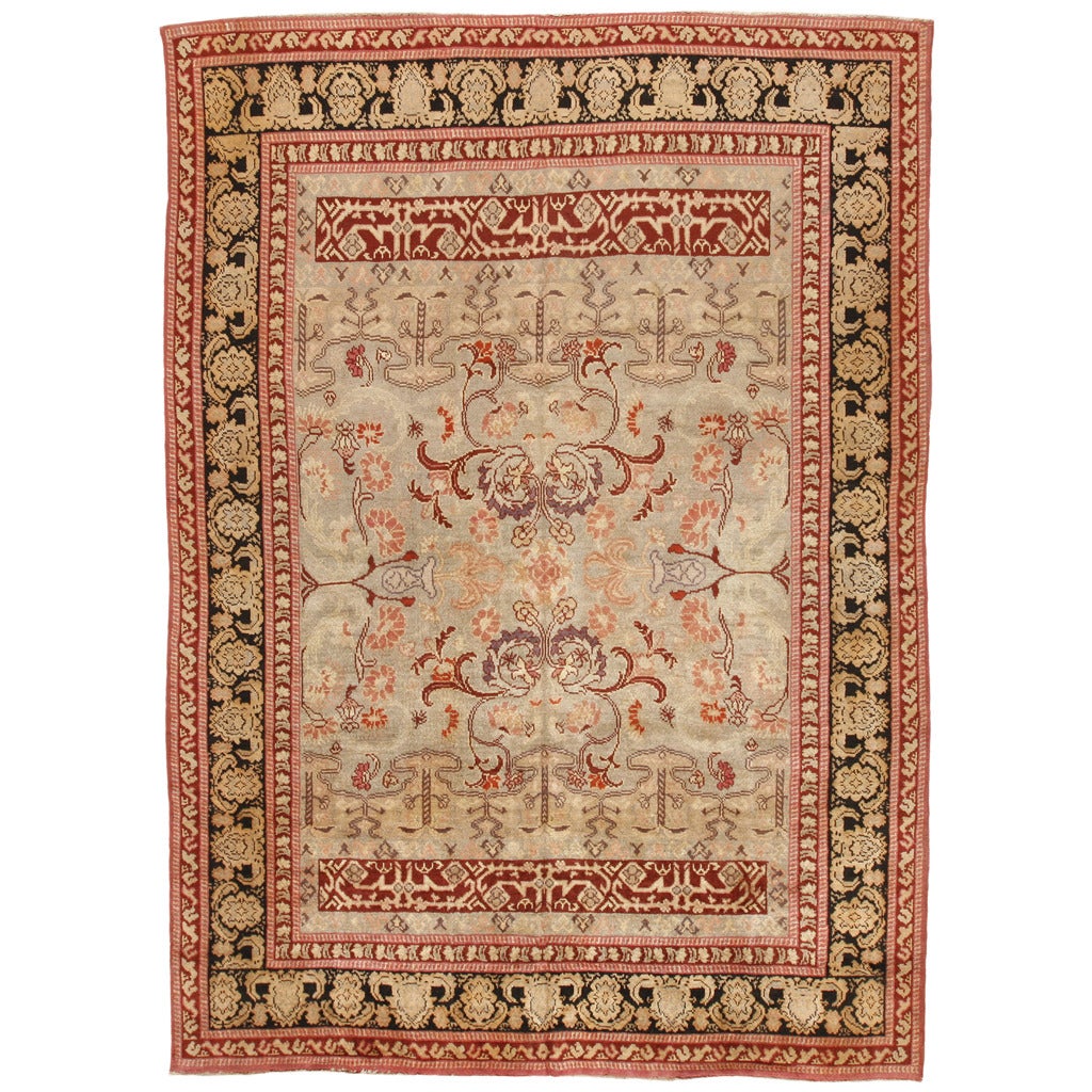 Antique 19th Century English Carpet For Sale