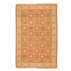 Antique Spanish Cuenca Carpet