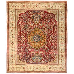 Antique 19th Century Agra Carpet