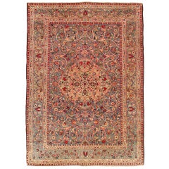 Antique Kashan Carpet